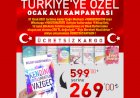 Tükiye'ye Özel Ocak Ayı Kampanyası