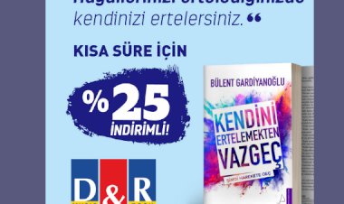 Yeni Kitabımız Çıktı! Kendini Ertelemekten Vazgeç