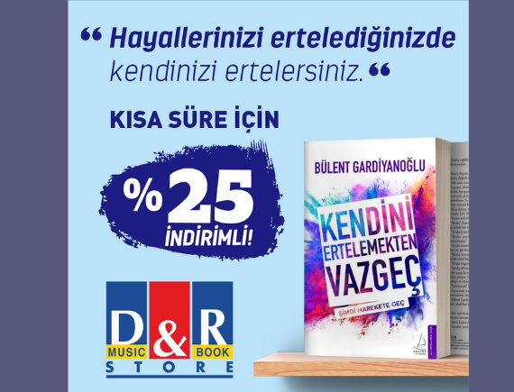 Yeni Kitabımız Çıktı! Kendini Ertelemekten Vazgeç