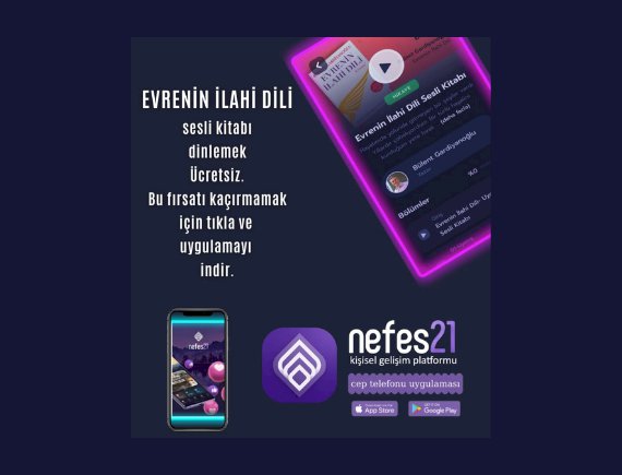 ''Evrenin İlahi Dili'' Kitabımızın Seslisi Herkese Hediye!